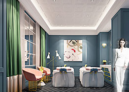 簽約美容會所連鎖店設(shè)計裝修 香蔓美肌機(jī)構(gòu)