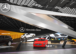 分享創(chuàng)意展廳裝修設計案例